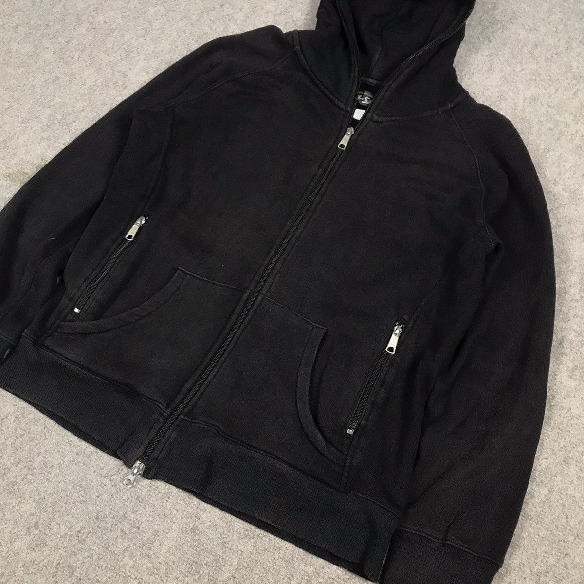 Japanese Brand JAPAN STRIKES SKULL XXXX BLACK FULL ZIPPER HOODIES Size US M / EU 48-50 / 2 - 10 Thumbnail