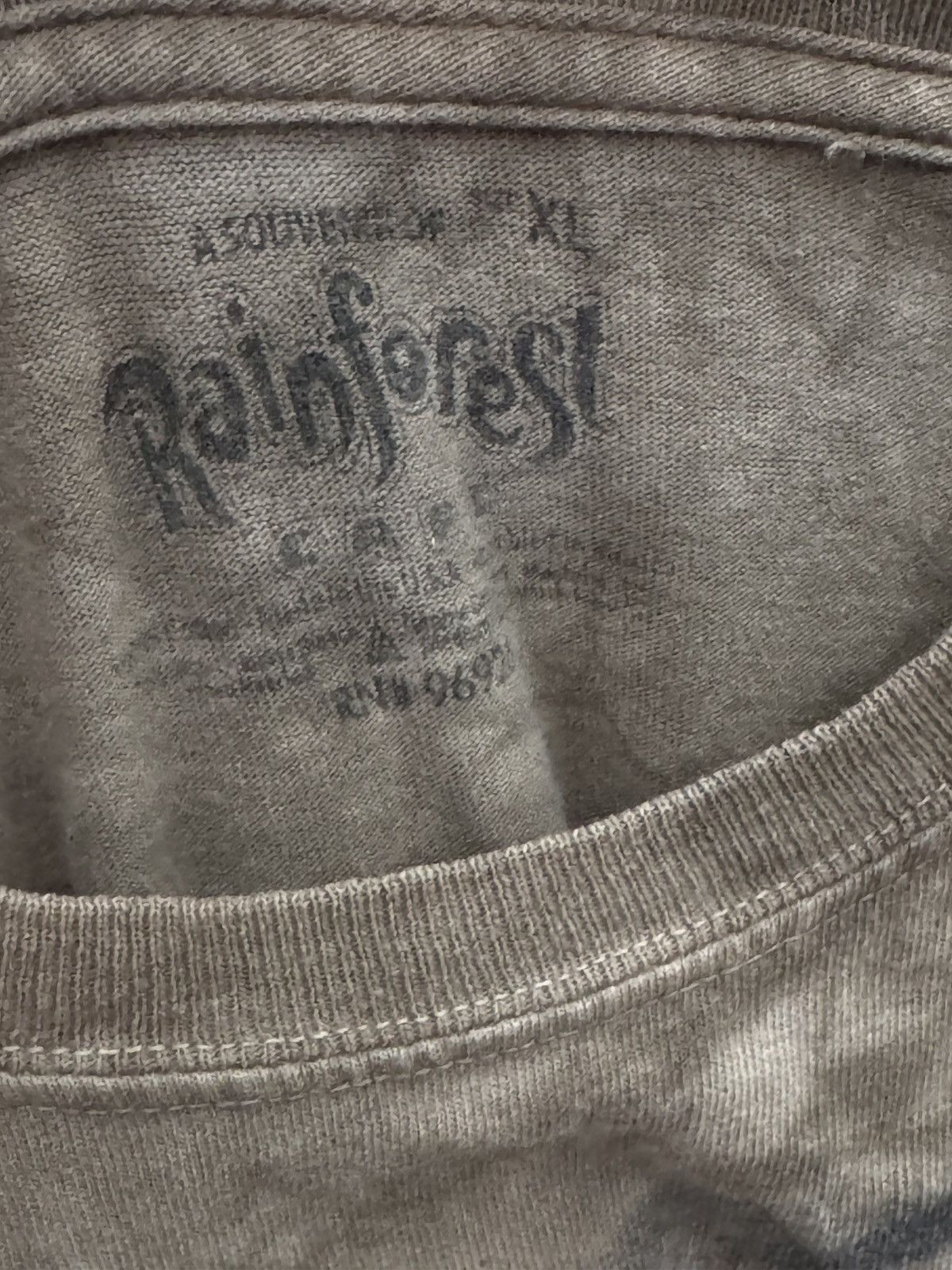 Other Vintage Rainforest Cafe The Mountain Rasta Lion T-Shirt Size US XL / EU 56 / 4 - 4 Thumbnail