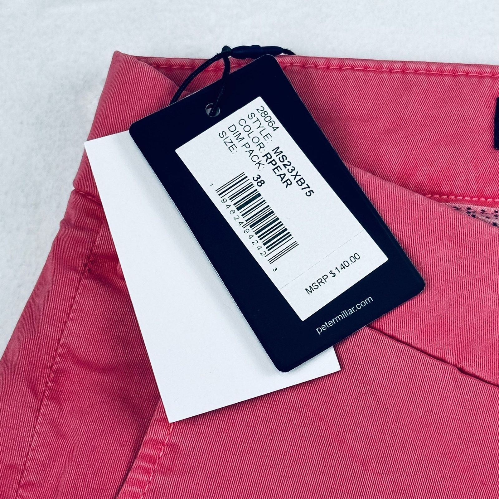 Peter Millar Peter Millar Crown Crafted Men’s 38 Concord Golf Shorts Pink Size US 38 / EU 54 - 6 Thumbnail