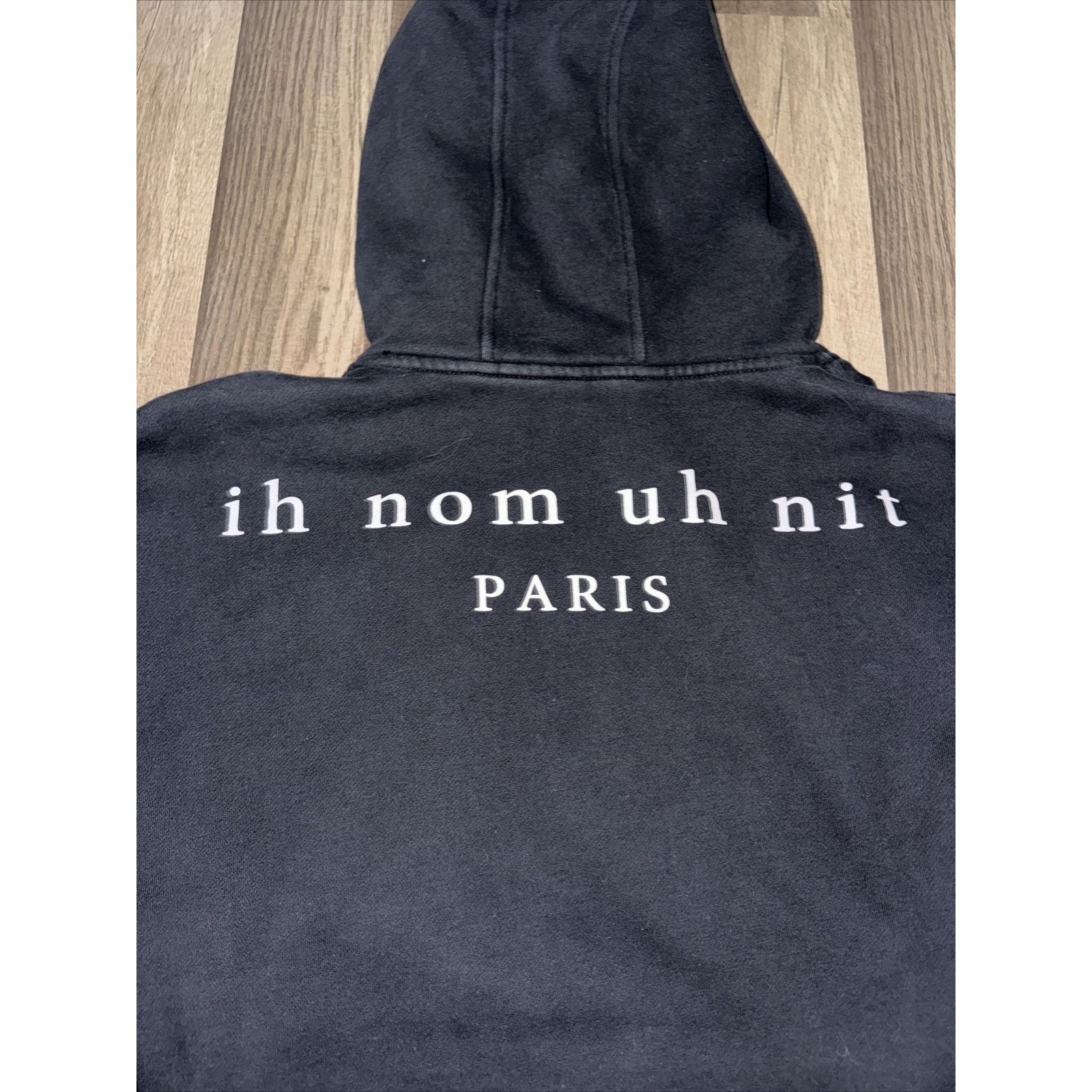 Ih Nom Uh Nit Oh Nom Uh Nit Paris Hoodie Black M Stranger Things 24x23 Size US M / EU 48-50 / 2 - 5 Thumbnail