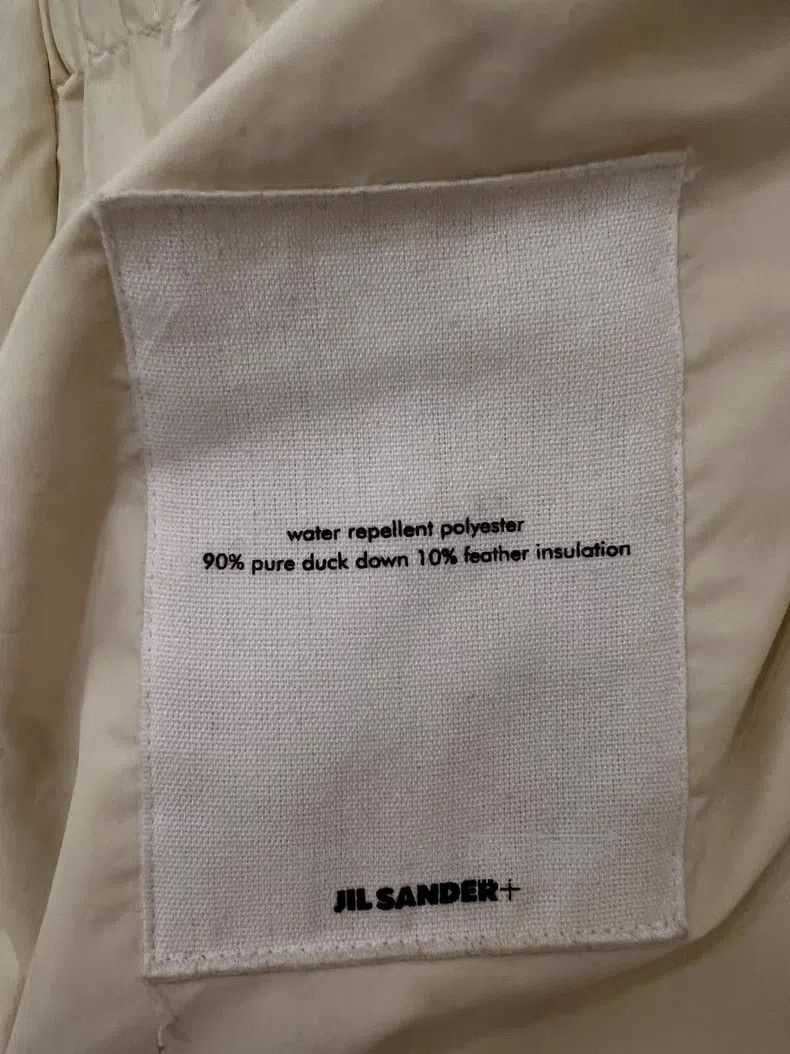 Jil Sander Jil Sander size 36 Cream Windproof Long Down Coat Size S / US 4 / IT 40 - 6 Thumbnail