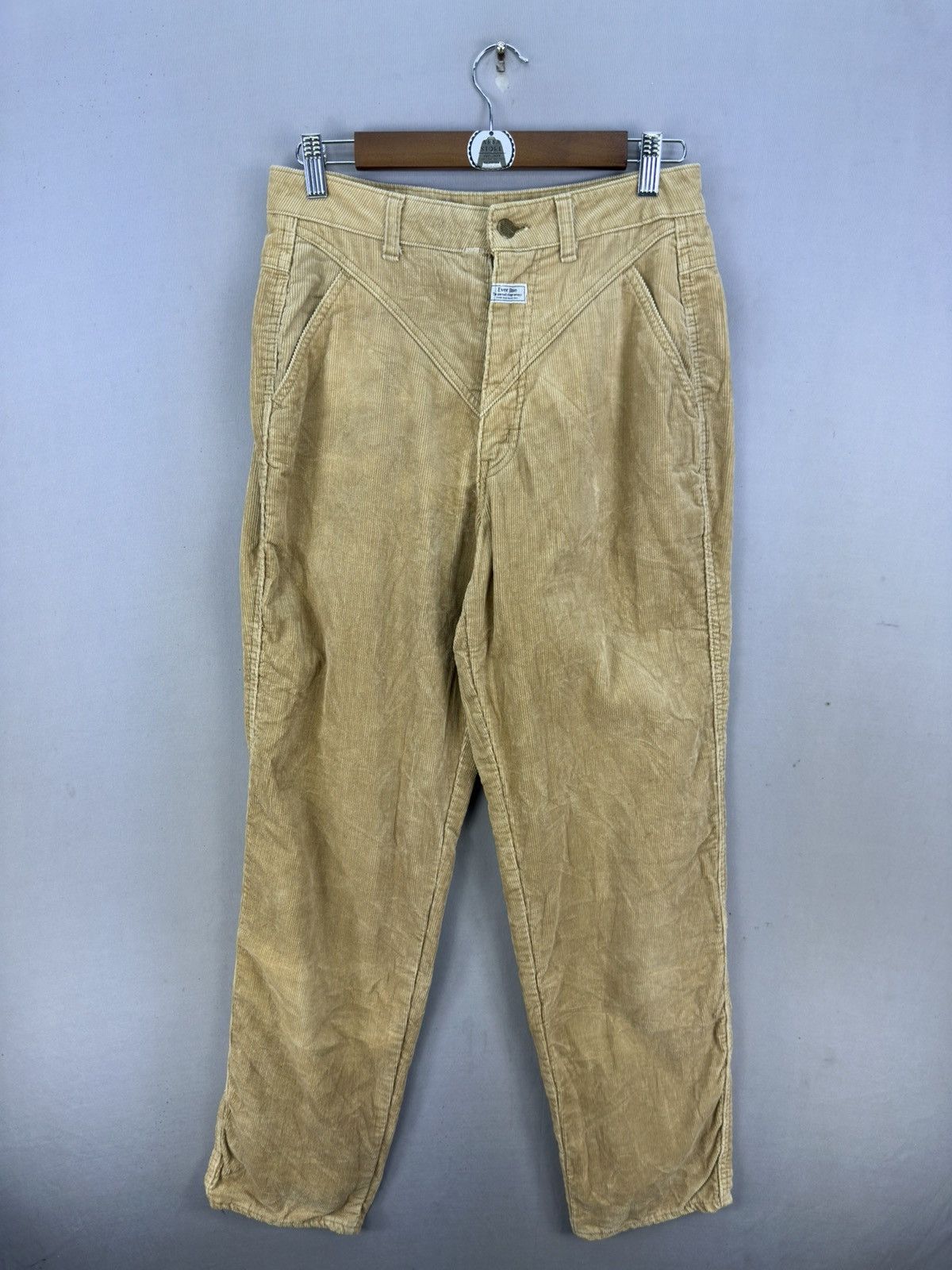 Ever Blue Classic Design Corduroy Pants