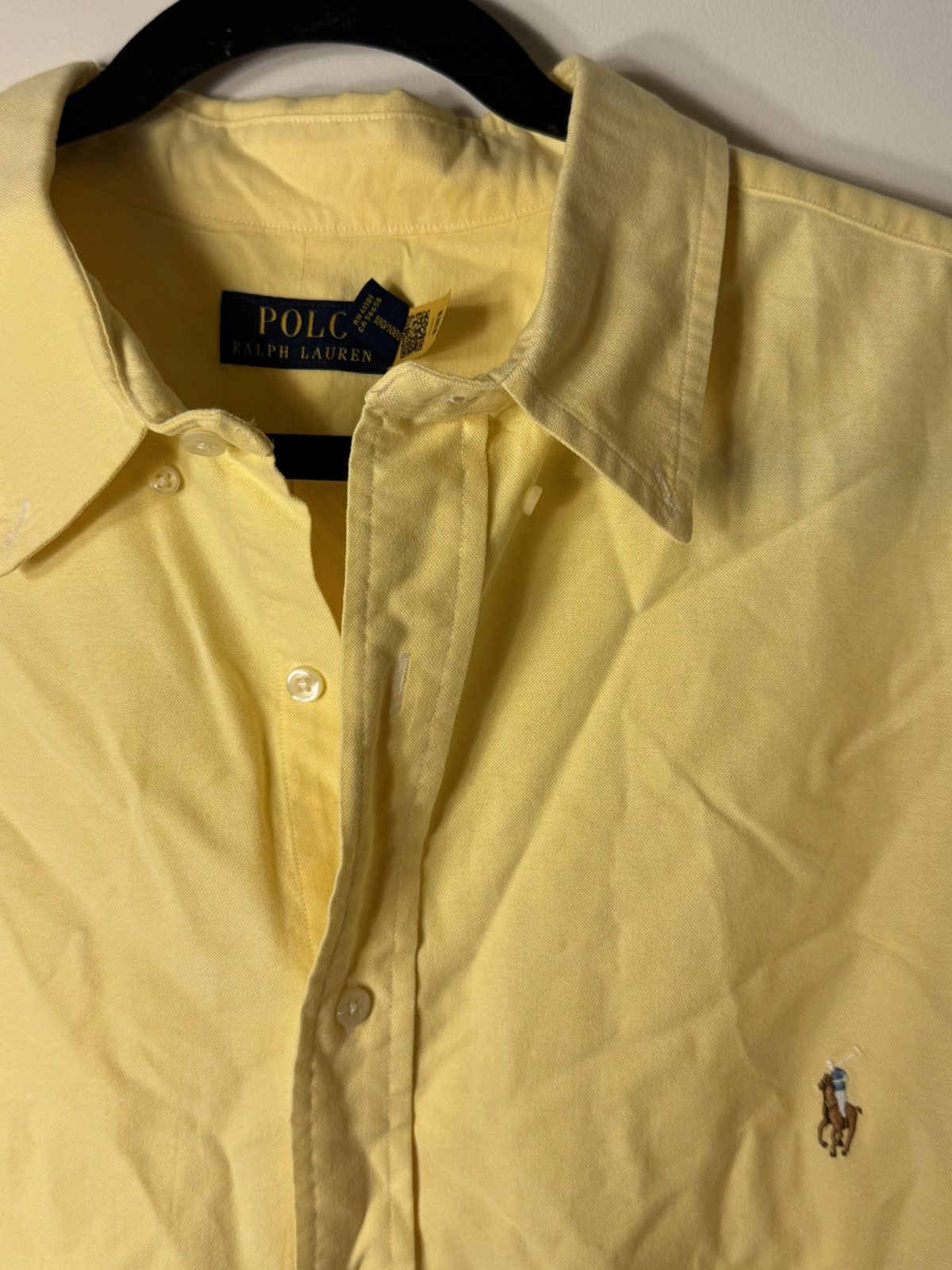 Polo Ralph Lauren Polo yellow button up Size US XXL / EU 58 / 5 - 2 Thumbnail