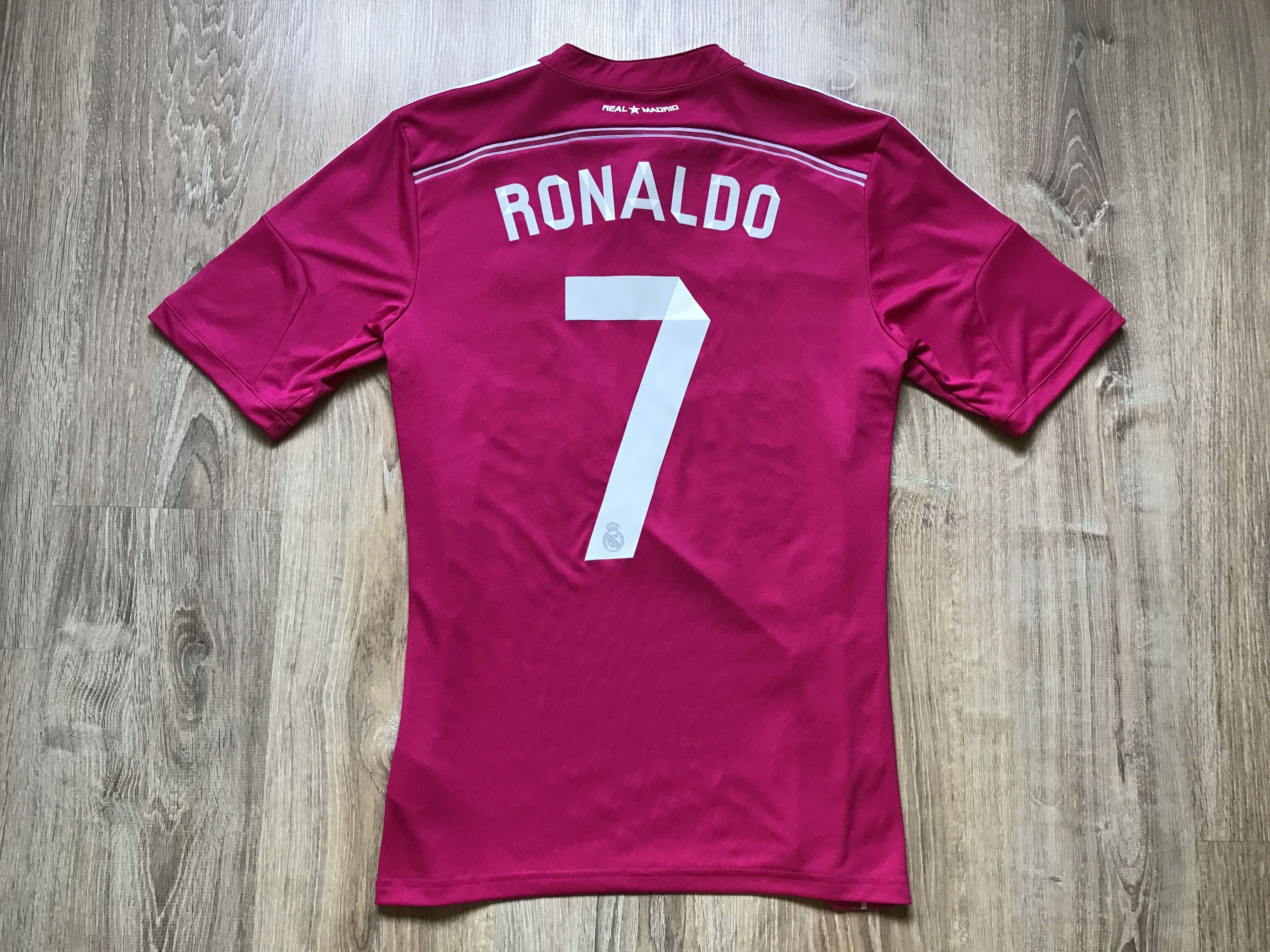 Adidas Adidas Real Madrid Away Jersey Ronaldo #7 2014-2015 Size US S / EU 44-46 / 1 - 2 Thumbnail