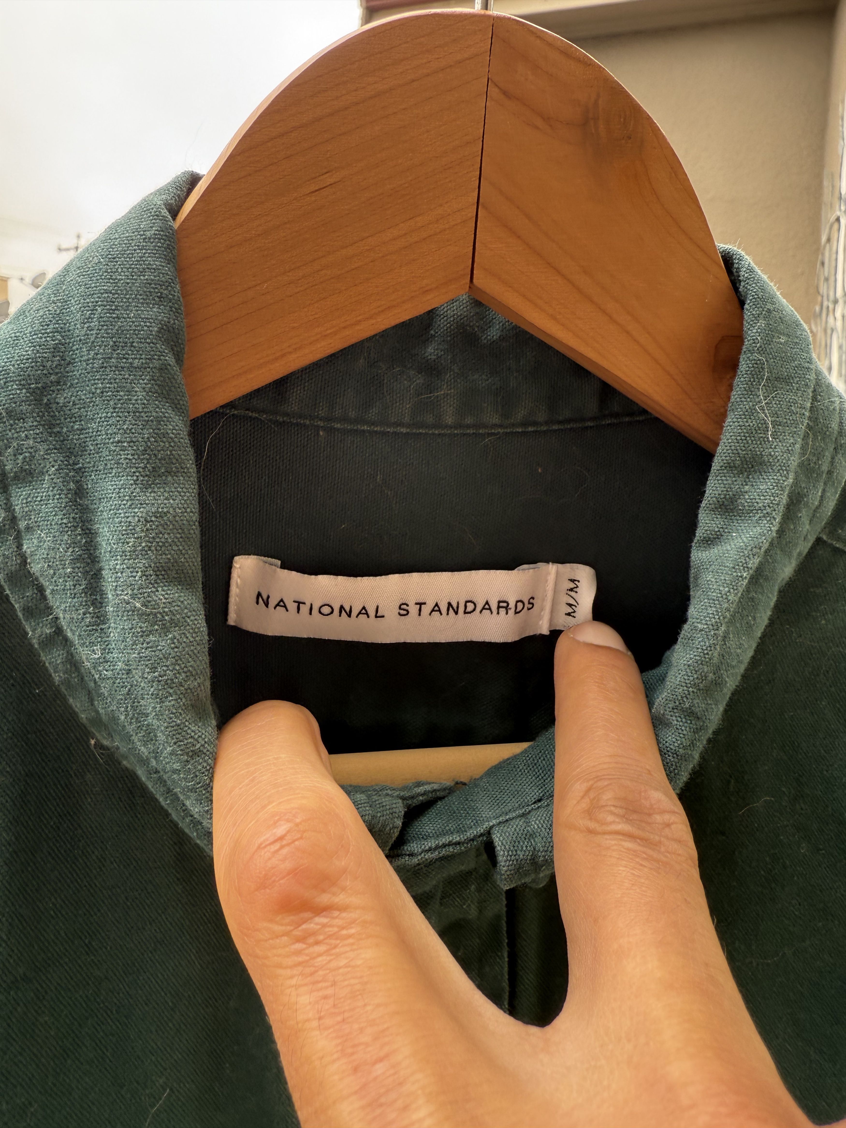 National Standard Oxford button up Size US M / EU 48-50 / 2 - 3 Thumbnail