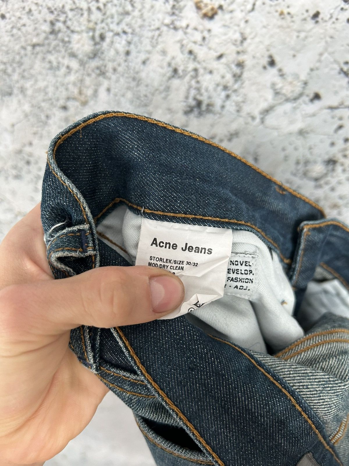 Acne Studios Vintage Acne Jeans Avant Garde Denim Pants Grunge Punk Rock Size US 30 / EU 46 - 10 Thumbnail