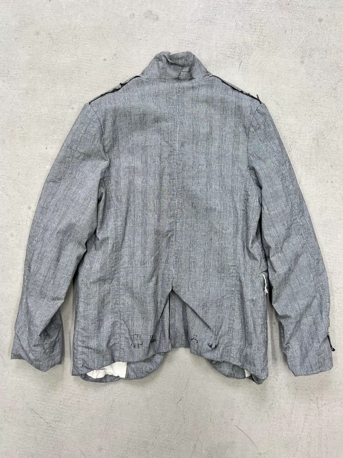 Other Yaki Hidomi Paul Harnden Distressed Blazer M Size M / US 6-8 / IT 42-44 - 5 Thumbnail