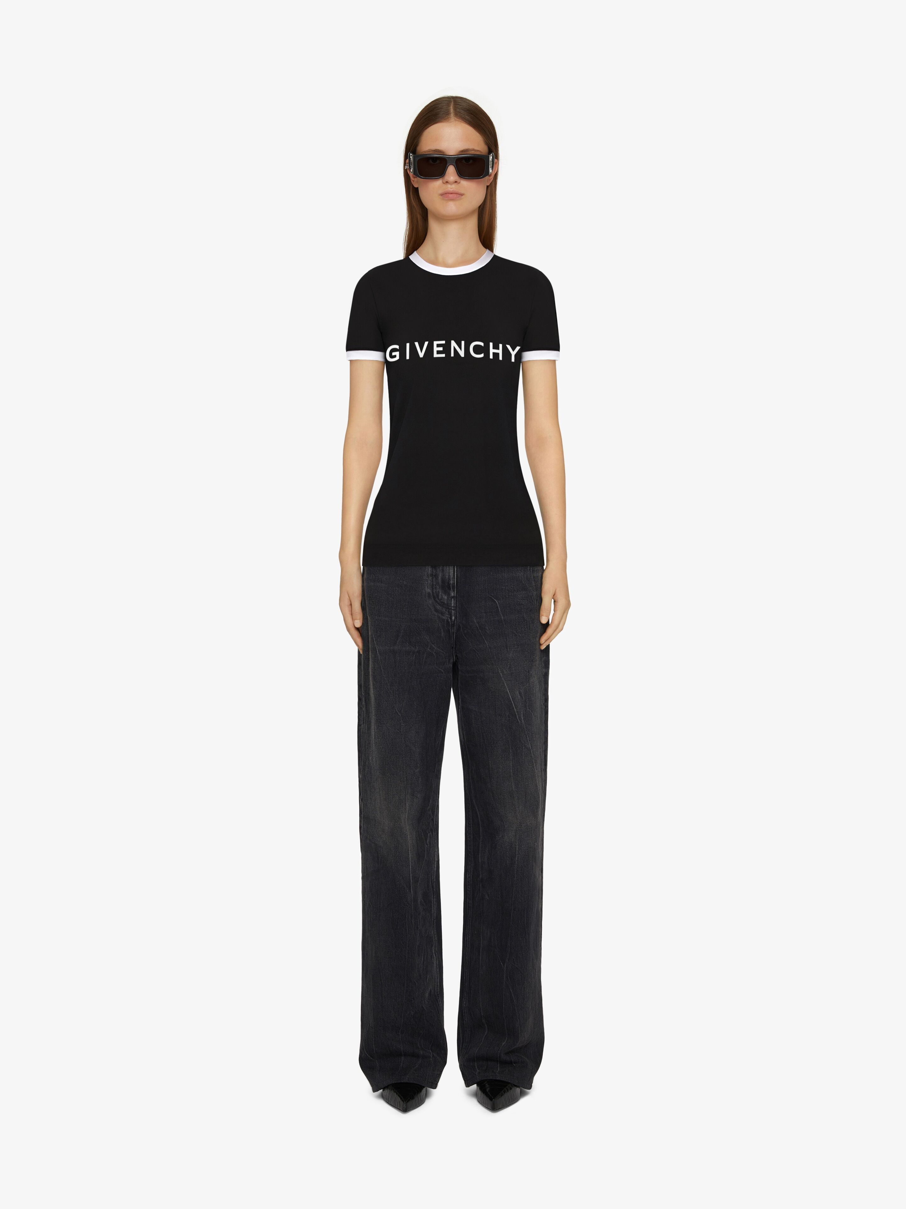 Givenchy oc11z0725 T-Shirt in Black/White Size US XS / EU 42 / 0 - 2 Thumbnail