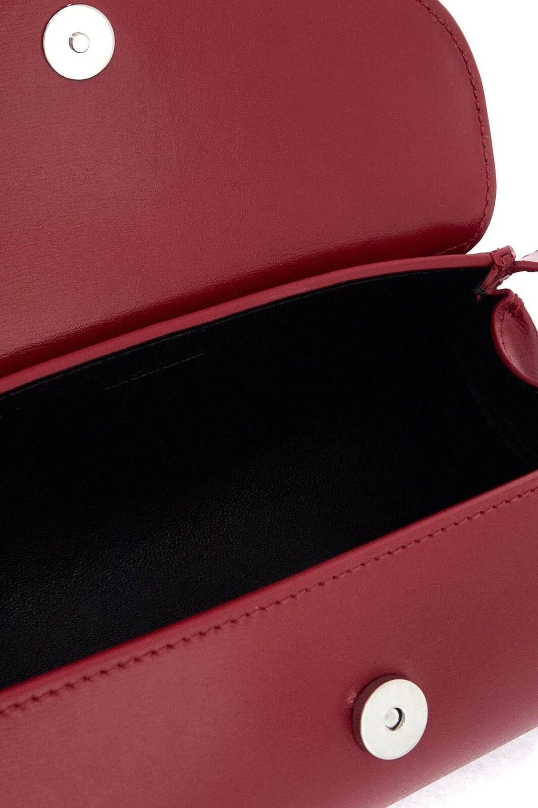 Jil Sander JIL SANDER Cannolo Mini Cedar Red Leather Bag New Auth Size ONE SIZE - 4 Thumbnail