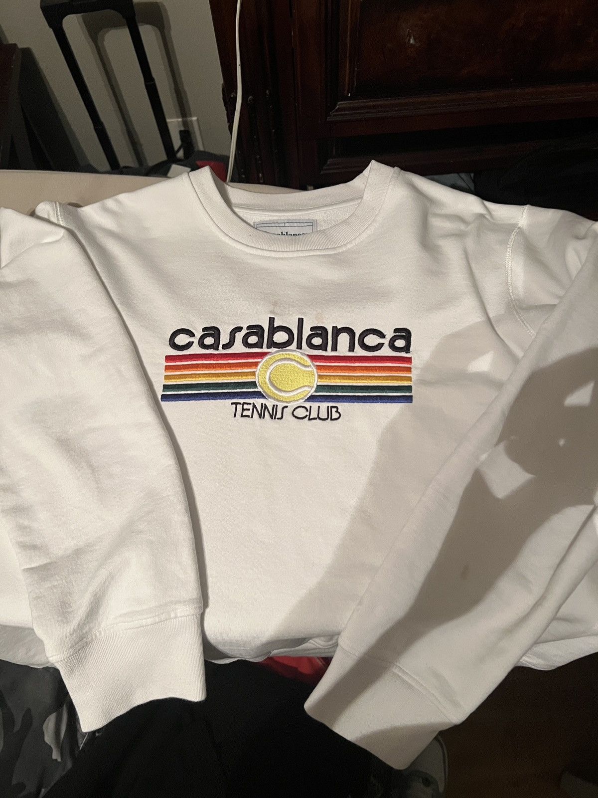 Casablanca Casablanca tennis club sweater Size US L / EU 52-54 / 3 - 1 Thumbnail