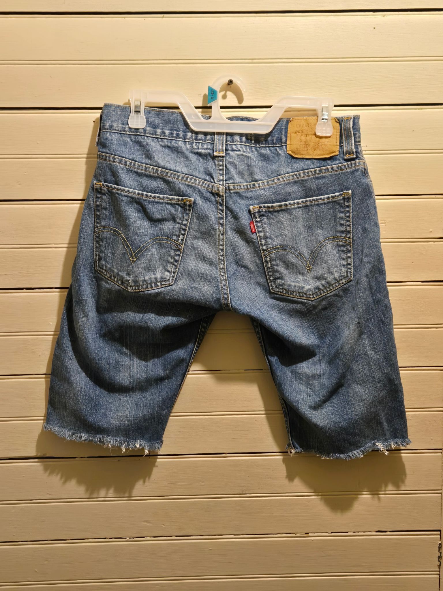 Other Levis Jeans Mens W31 511 Skinny Cut Off Denim Shorts Light Size US 31 - 3 Thumbnail