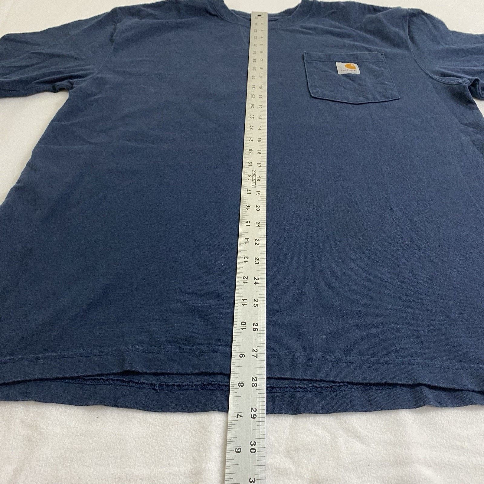 Carhartt Carhartt Men's Medium T-Shirt Navy Blue Crew Neck Tee Size US M / EU 48-50 / 2 - 5 Thumbnail