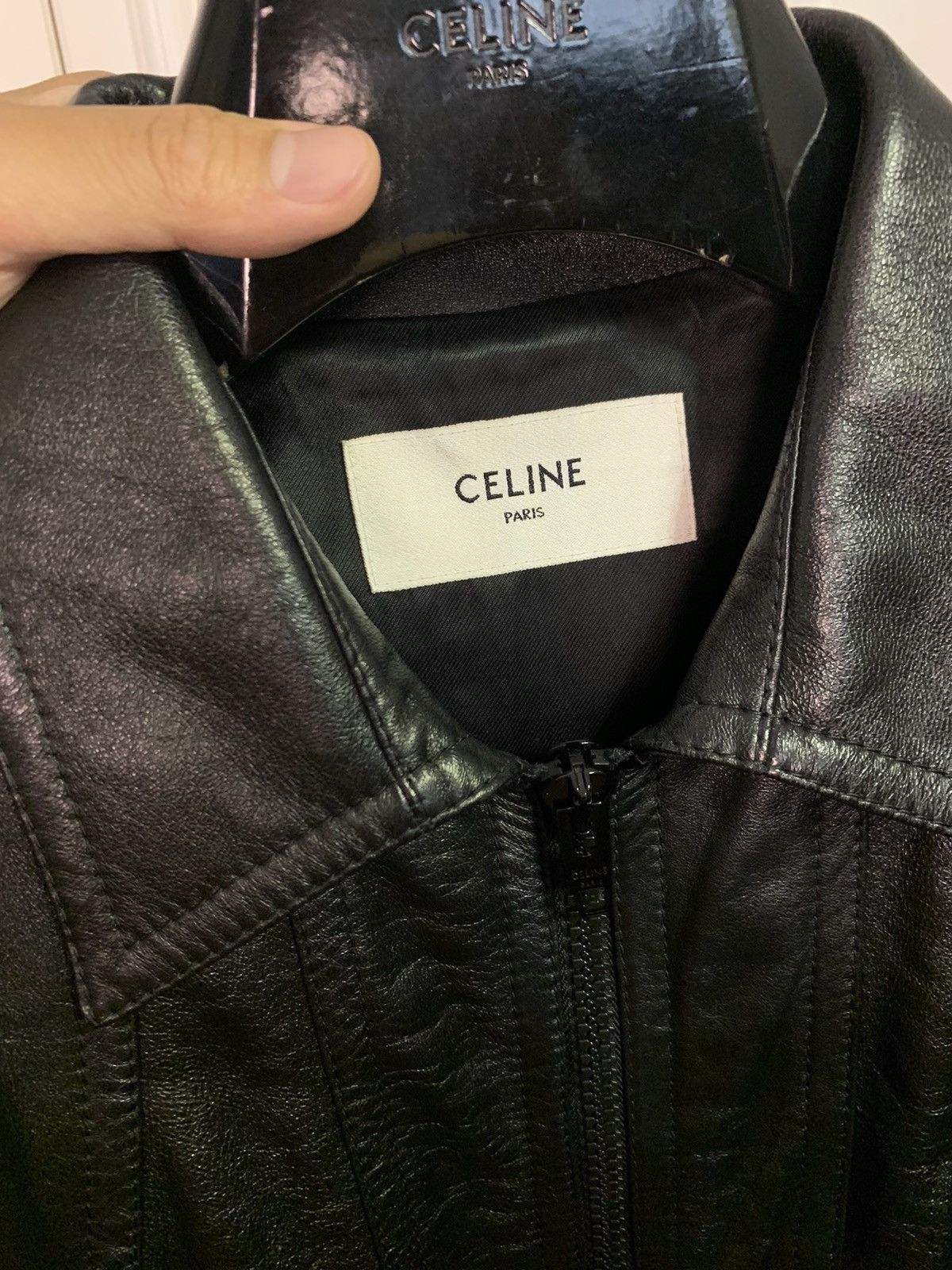 Celine Celine 2023SS Reglan Sleeves Lambskin Blouson Size US M / EU 48-50 / 2 - 4 Thumbnail