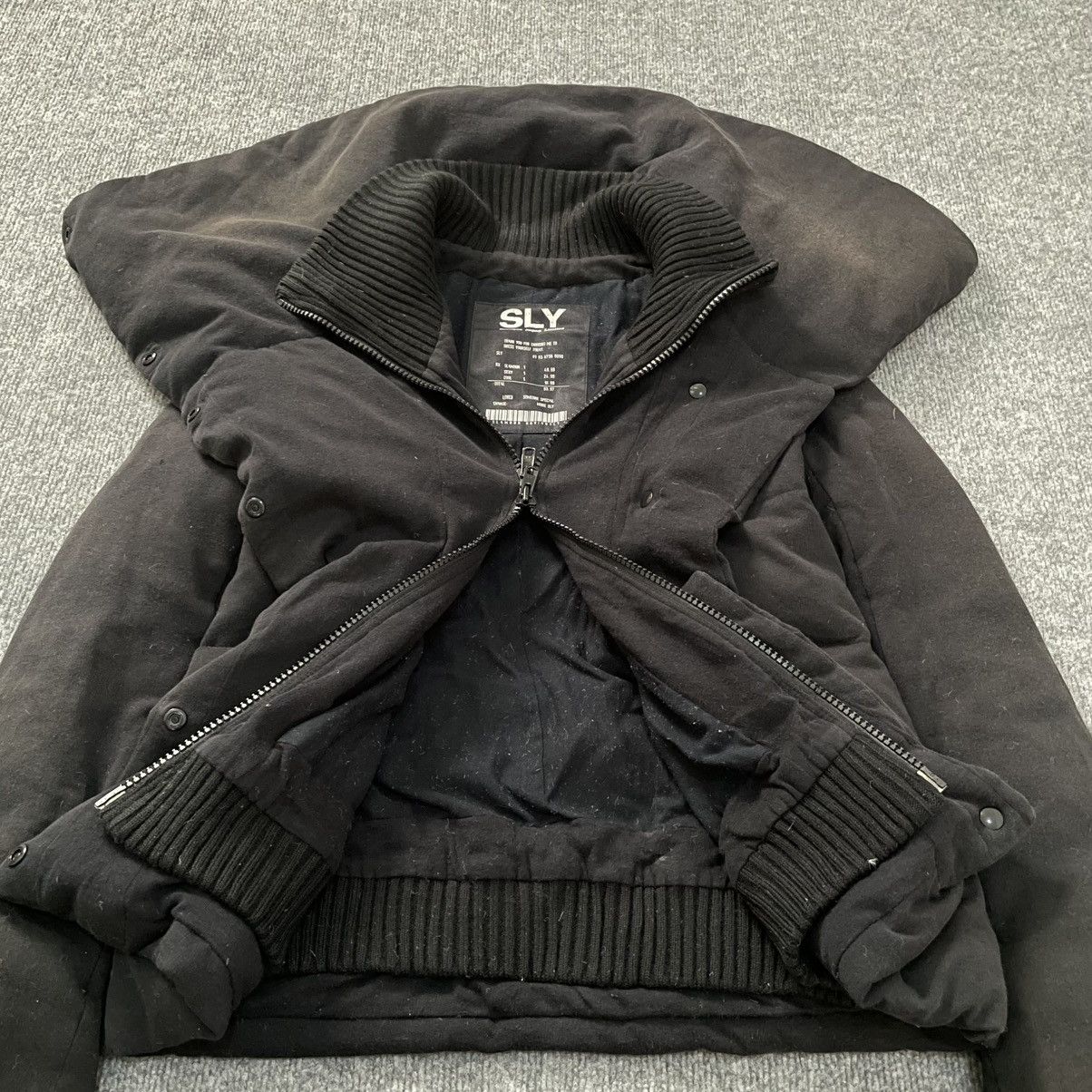 Japanese Brand SLY Over Collar Puffer Jacket Issey Miyake Style Size US S / EU 44-46 / 1 - 9 Thumbnail