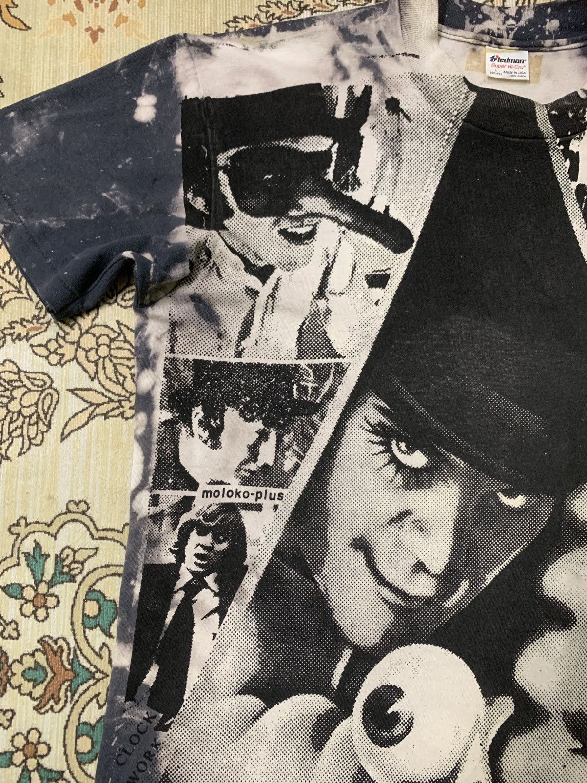 Vintage Vintage RARE 80s Mosquito Head Clockwork Orange Size US L / EU 52-54 / 3 - 6 Thumbnail
