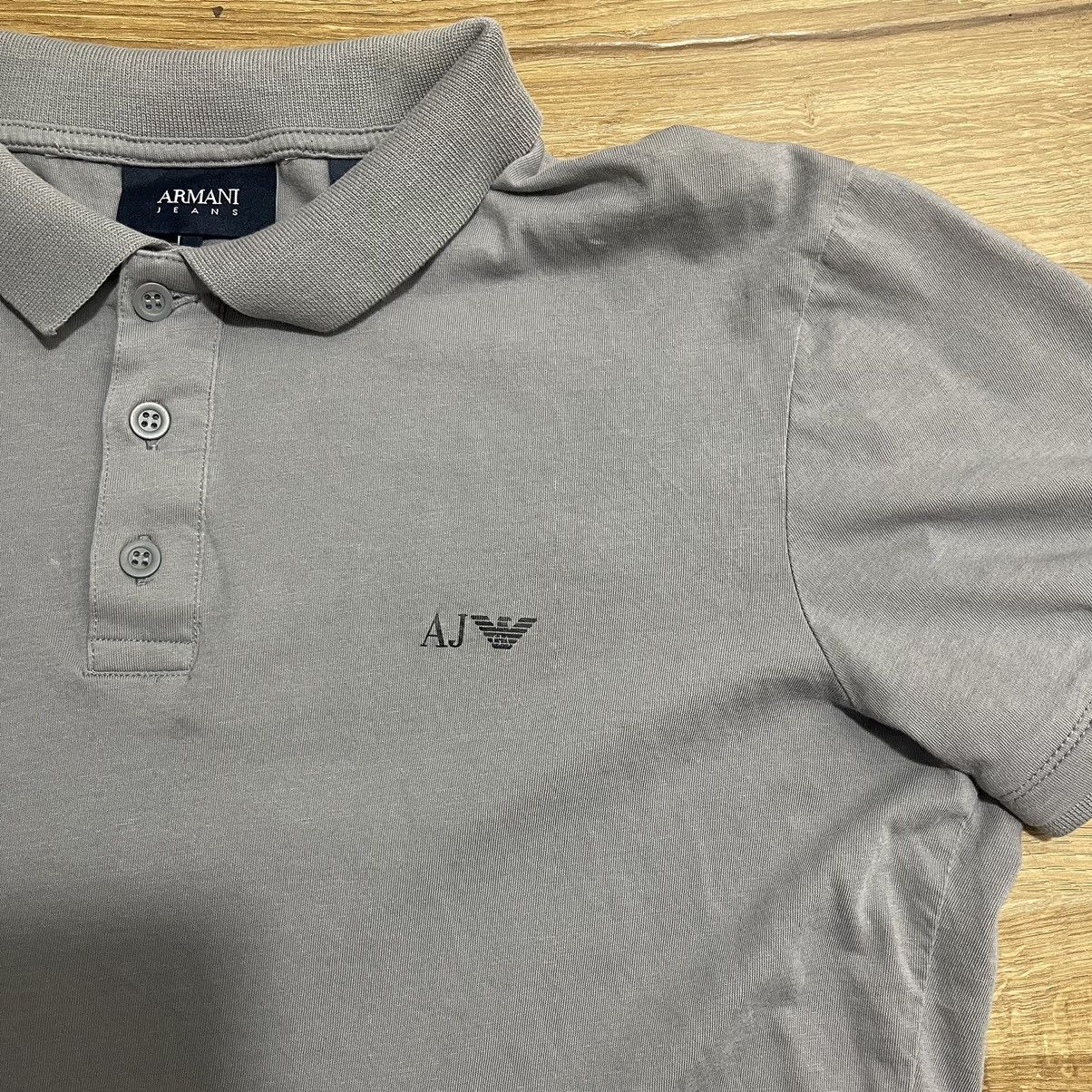 Emporio Armani Emporio Armani Grey Polo Shirt Size US M / EU 48-50 / 2 - 3 Thumbnail