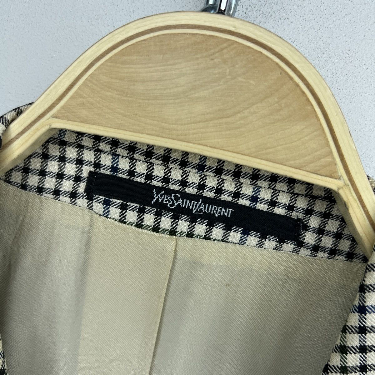 Yves Saint Laurent Yves Saint Laurent Pour Homme Double Breasted Blazer Suit Size 42R - 5 Thumbnail