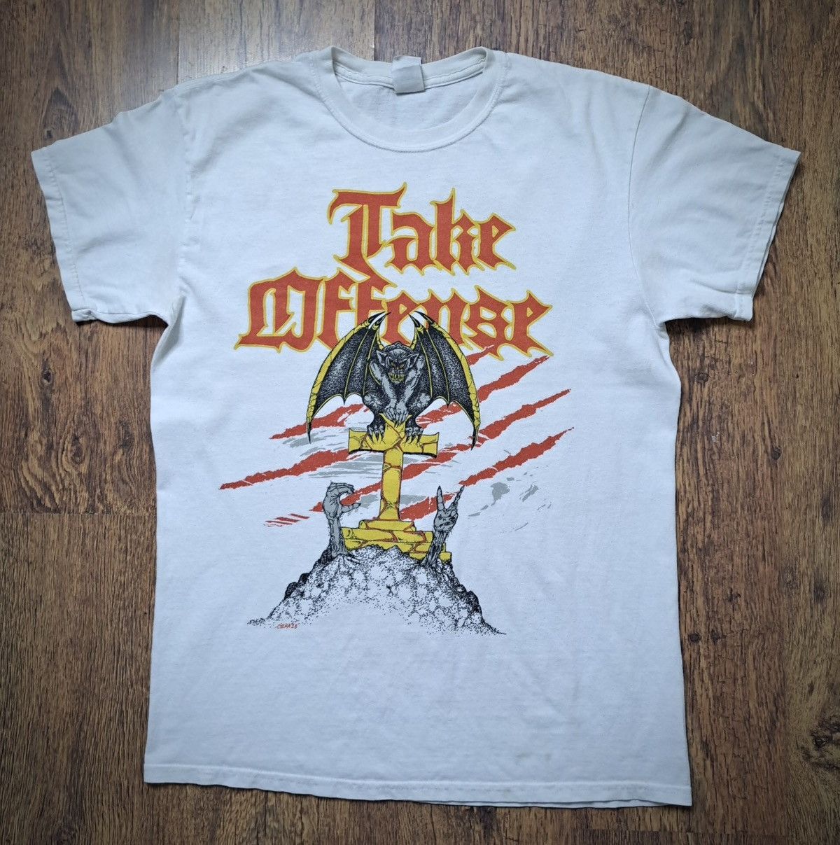 Band Tees TAKE OFFENSE x T-Shirt Size US M / EU 48-50 / 2 - 1 Thumbnail
