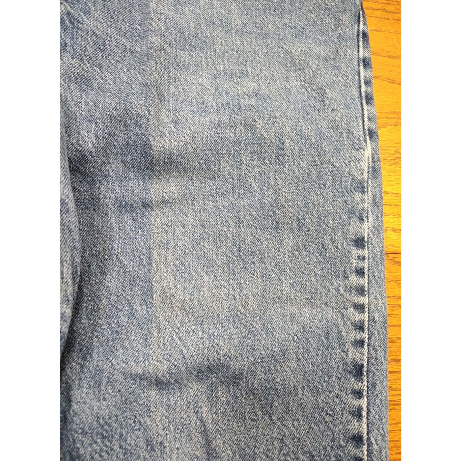 Levi's VINTAGE Levi's Womens Jeans 551 Relaxed Fit Tapered Leg Blue 34x30 Denim Cotton 90s Retro USA Size 24" / US 00 / IT 34 - 6 Thumbnail