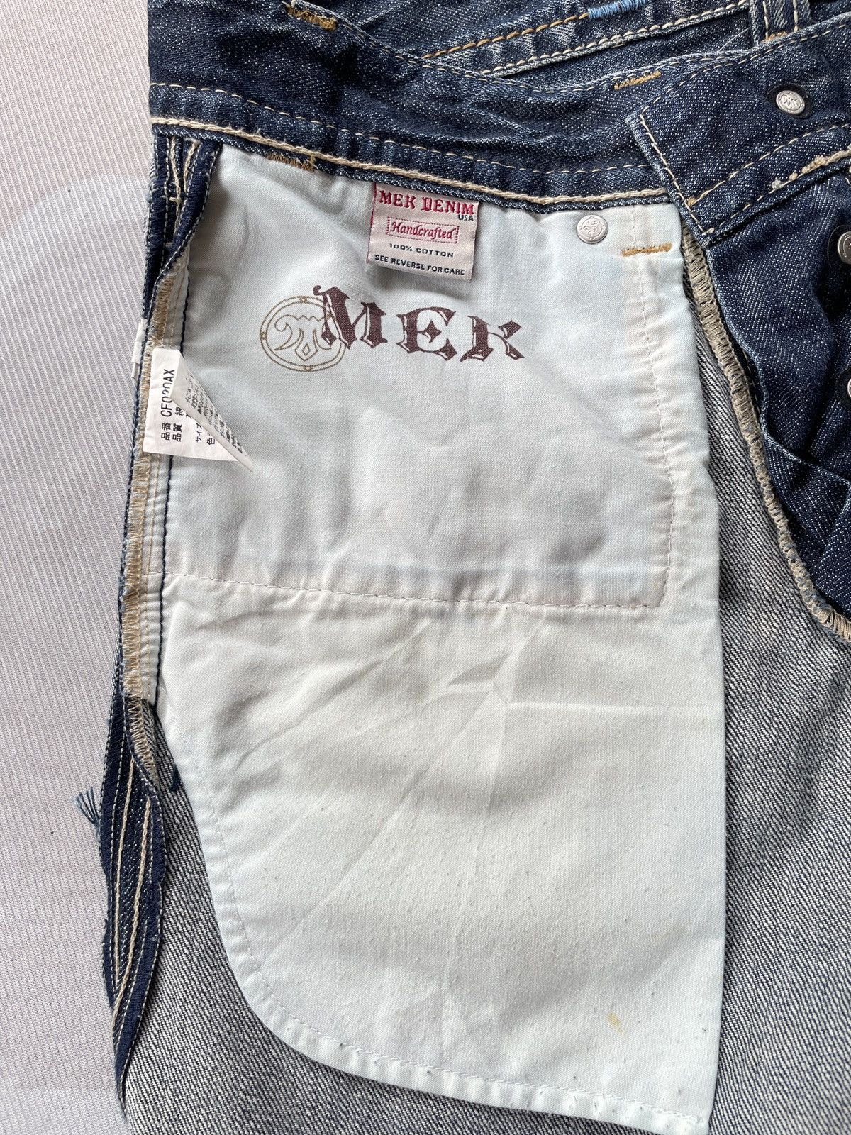 Mek Denim Mek Denim Embroided Jeans Size US 32 / EU 48 - 13 Thumbnail