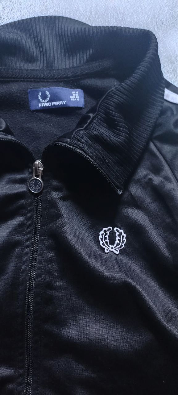 Fred Perry Vintage Fred Perry Track Top Jacket Logo Size M / US 6-8 / IT 42-44 - 4 Thumbnail
