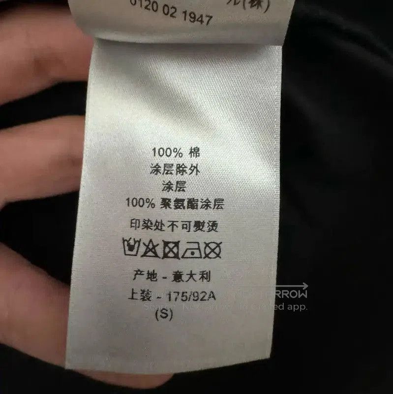 Dior Black Cotton Logo T-Shirt for Men .