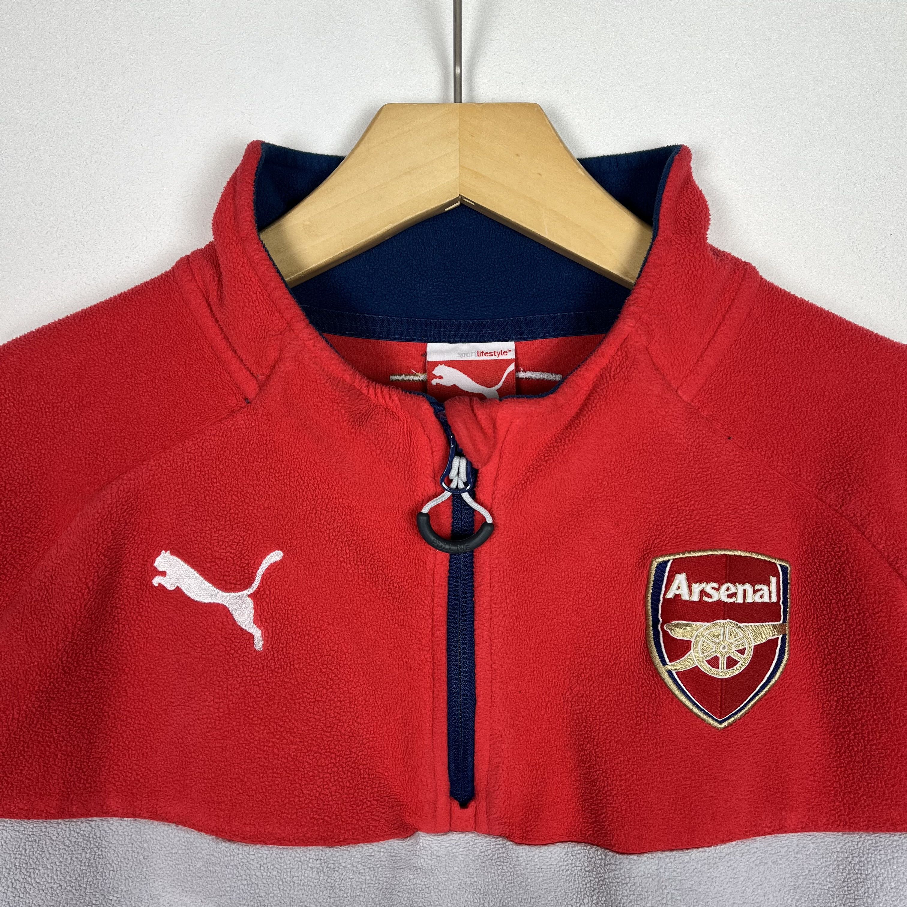 Puma Puma FC Arsenal Big Logo Training Fleece Jacket 2014/2015 Size US XXL / EU 58 / 5 - 10 Thumbnail