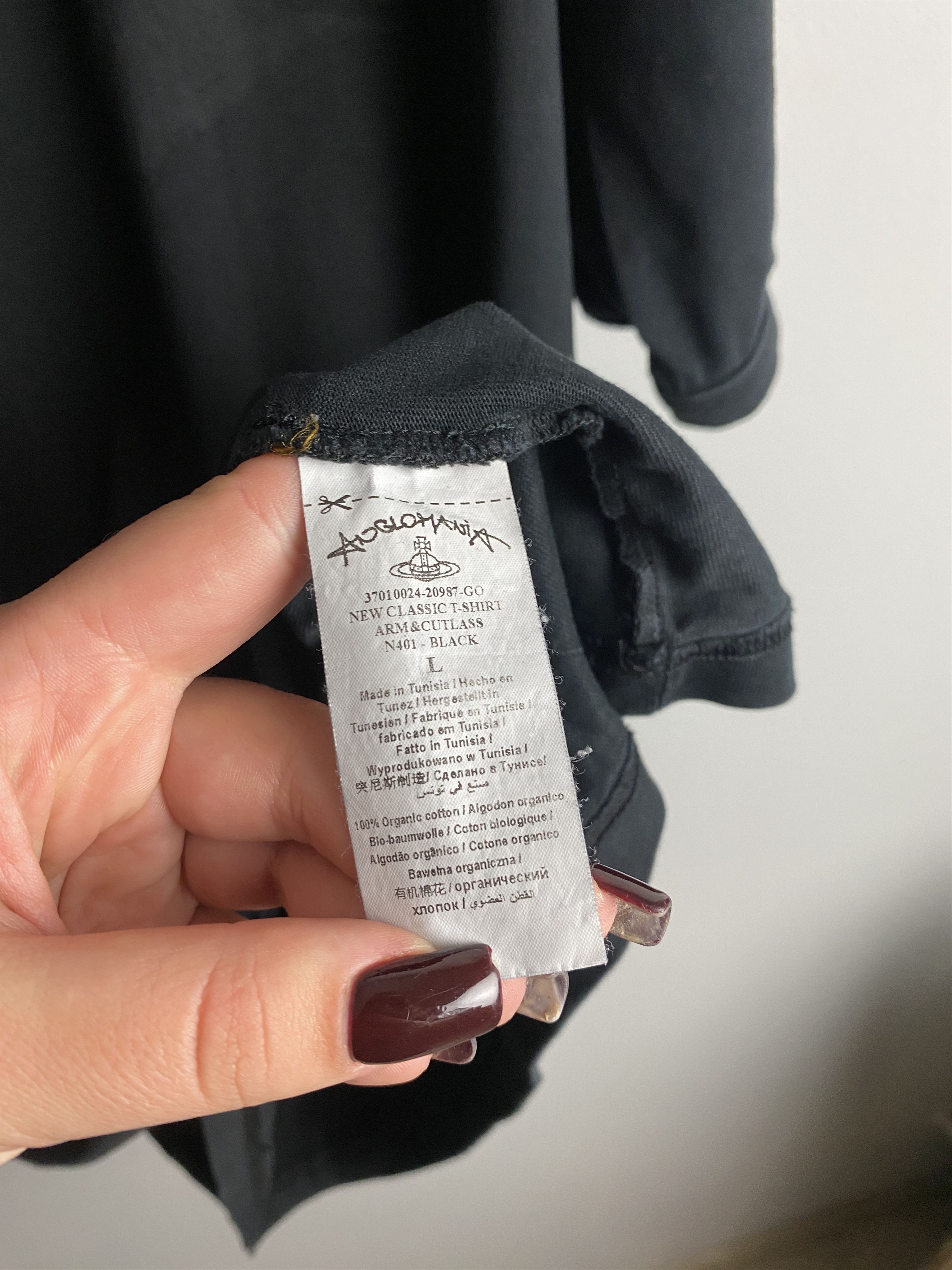 Vivienne Westwood Vivienne Westwood Chaos big logo t-shirt tee Size US L / EU 52-54 / 3 - 4 Thumbnail