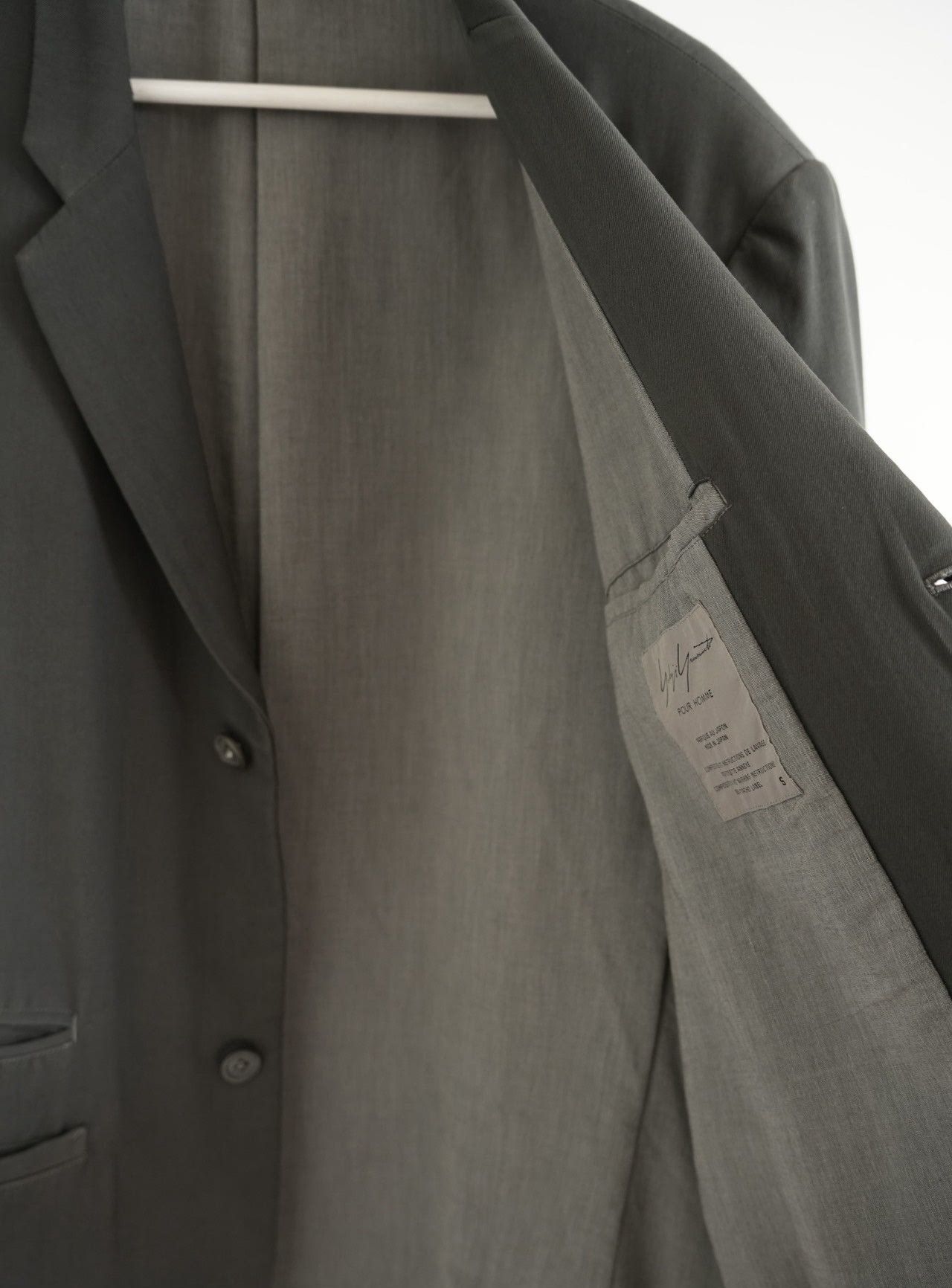 Yohji Yamamoto Yohji Yamamoto 98AW Garment Dyed Bleached Blazer Size 38S - 5 Thumbnail