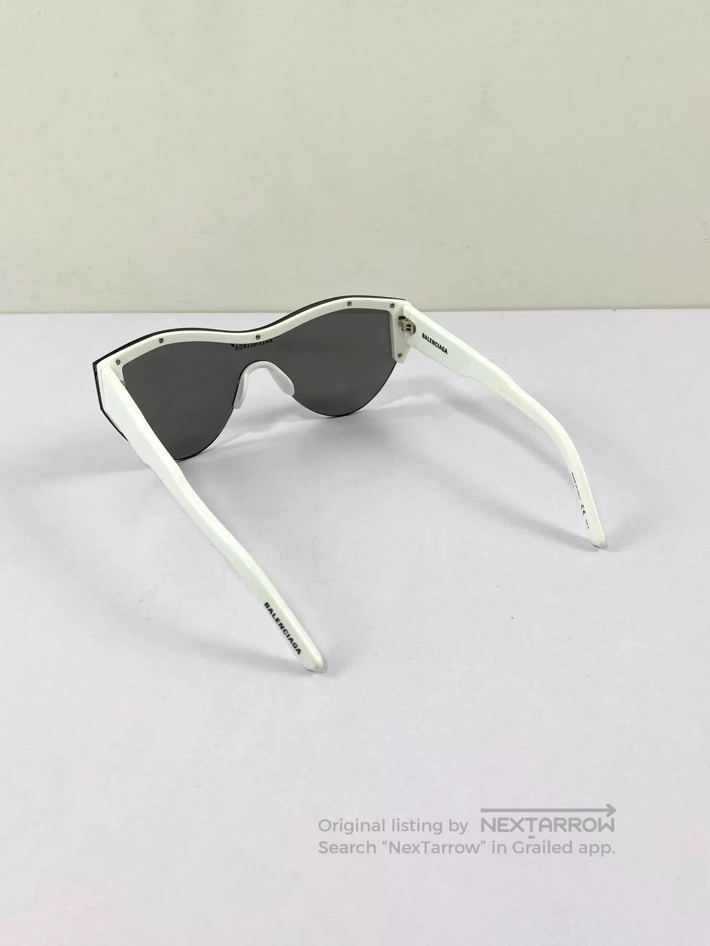 Balenciaga Balenciaga Irregular Mirror Sunglasses. Size ONE SIZE - 4 Thumbnail