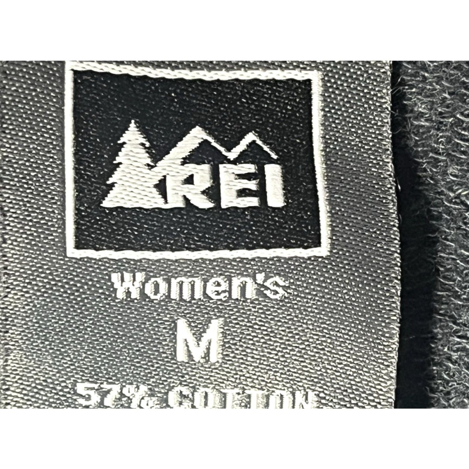 Vintage REI Jacket Fleece Pockets Dark Gray Women's Size M Medium Gray Cotton Blend Size M / US 6-8 / IT 42-44 - 7 Thumbnail