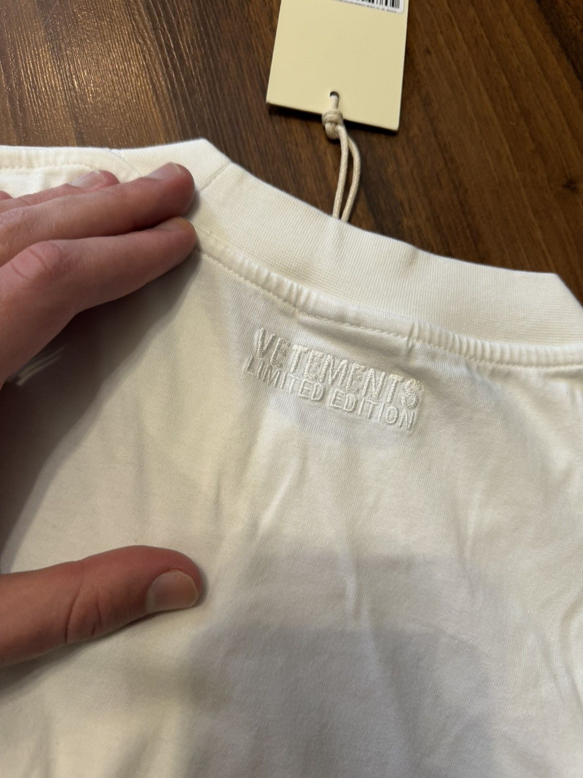 Vetements Vetements 5G White Tee Size US XS / EU 42 / 0 - 10 Thumbnail