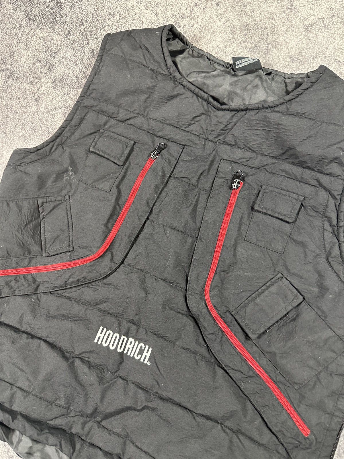 Hoodrich Hoodrich Logo Vests Trapstar Style Drill Streetwear Rare M Size US M / EU 48-50 / 2 - 3 Thumbnail