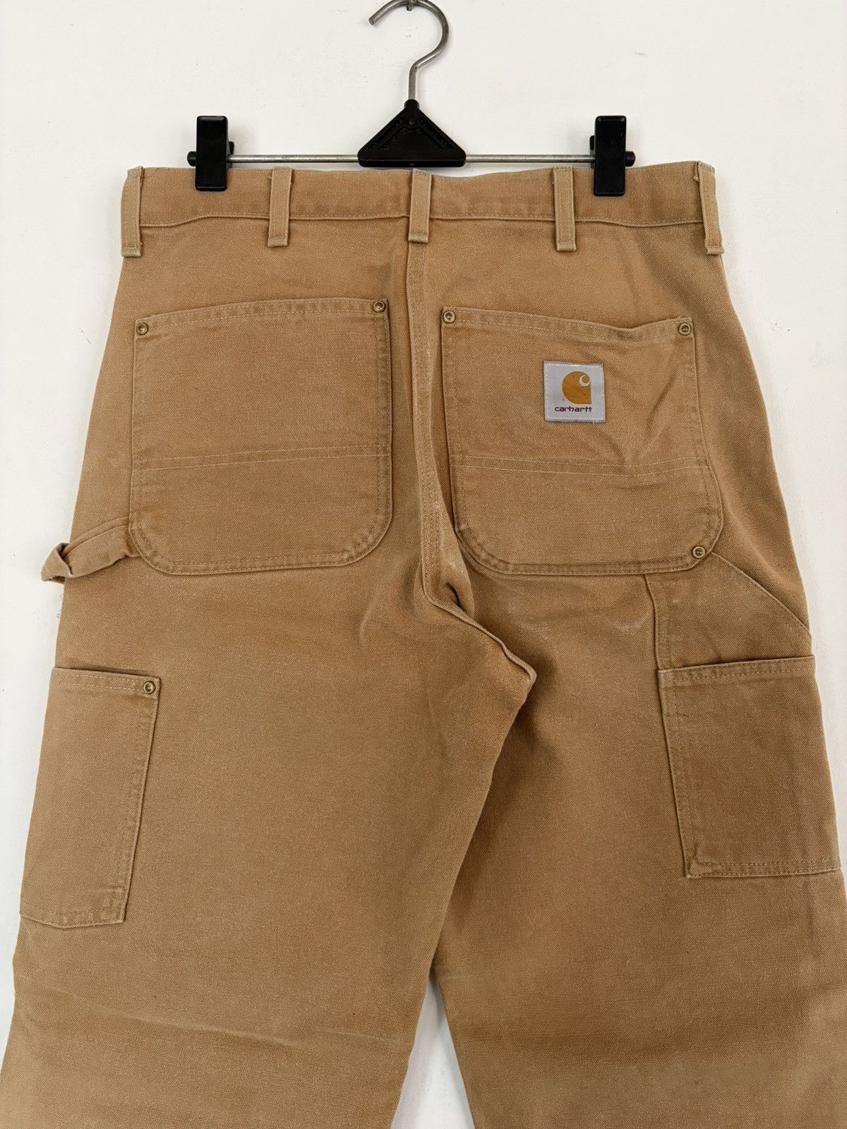 Carhartt OG Vintage 90s USA Carhartt Double knee Carpenter Brown Size US 32 / EU 48 - 1 Thumbnail