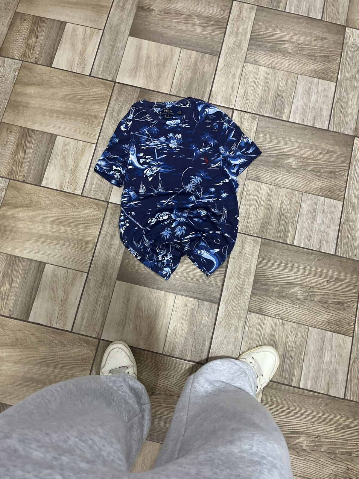Polo Ralph Lauren Ralph Lauren Polo Shirt – Hawaiian Print Size US S / EU 44-46 / 1 - 1 Thumbnail