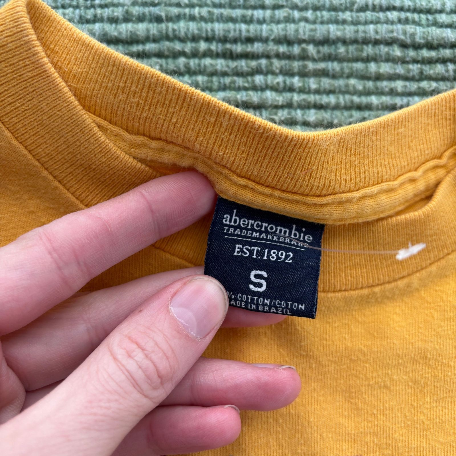 Abercrombie & Fitch Vintage Abercrombie Single Stitched Girls Homework Top Size S / US 4 / IT 40 - 3 Thumbnail