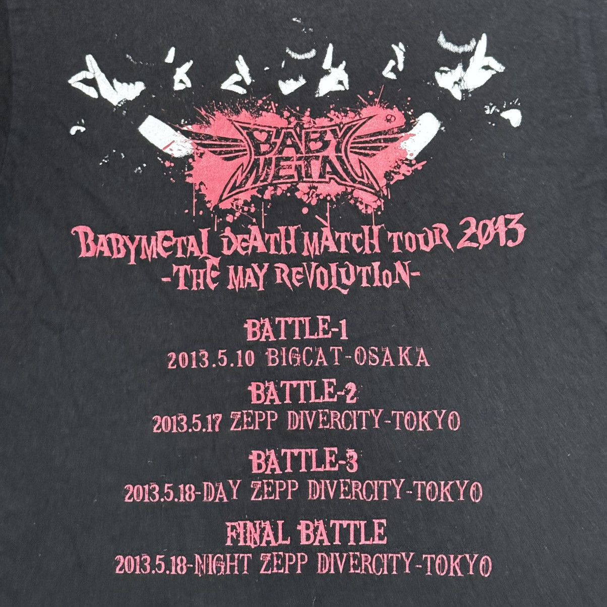 Other Babymetal Official Merchandise Tag Prinstar Size US S / EU 44-46 / 1 - 6 Thumbnail