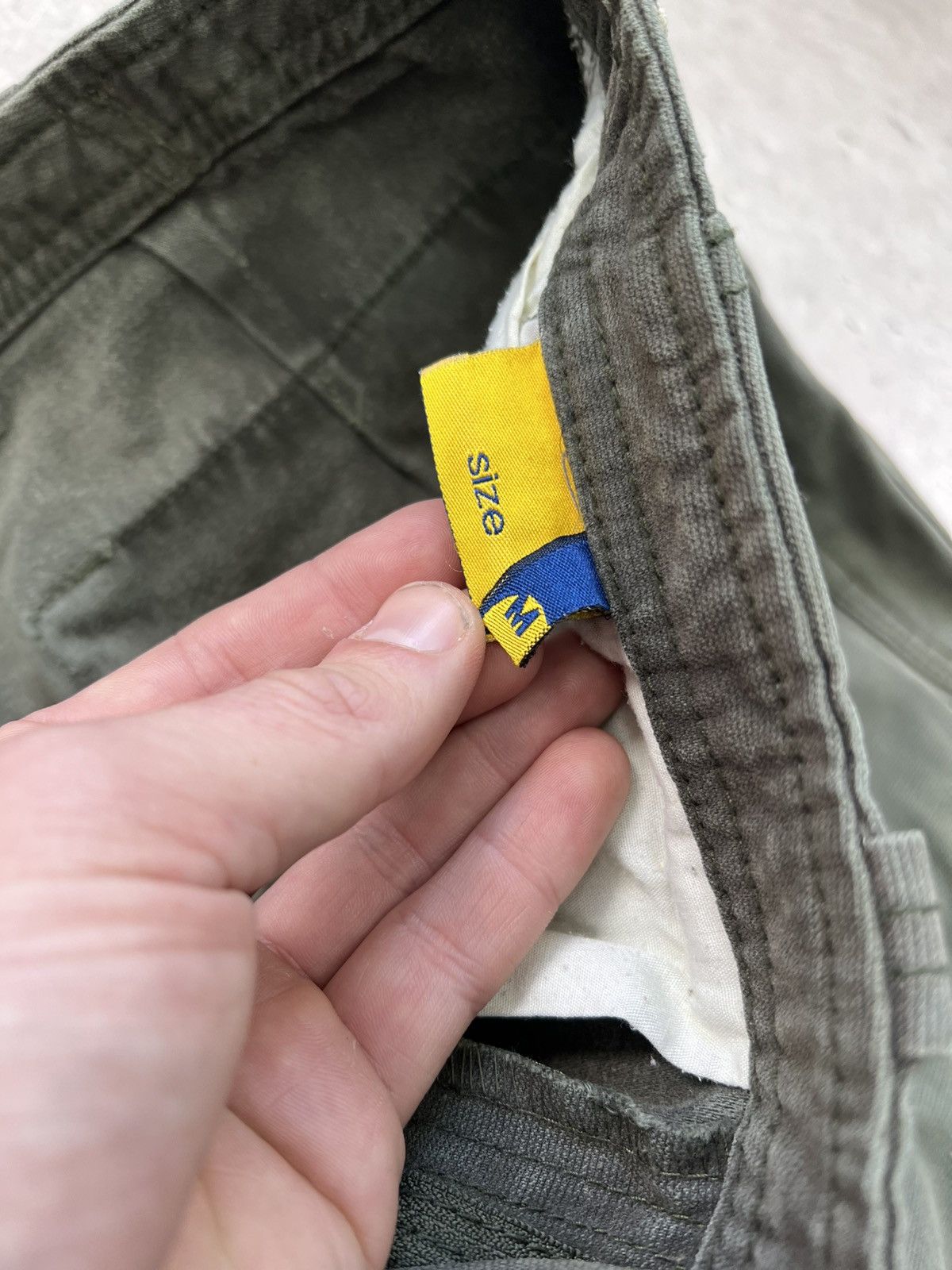 14th Addiction × Japanese Brand × Le Grande Bleu (L.G.B.) Junya Watanabe G Star Style Raw Bondage GOA Cargo Pants Size US 32 / EU 48 - 6 Thumbnail