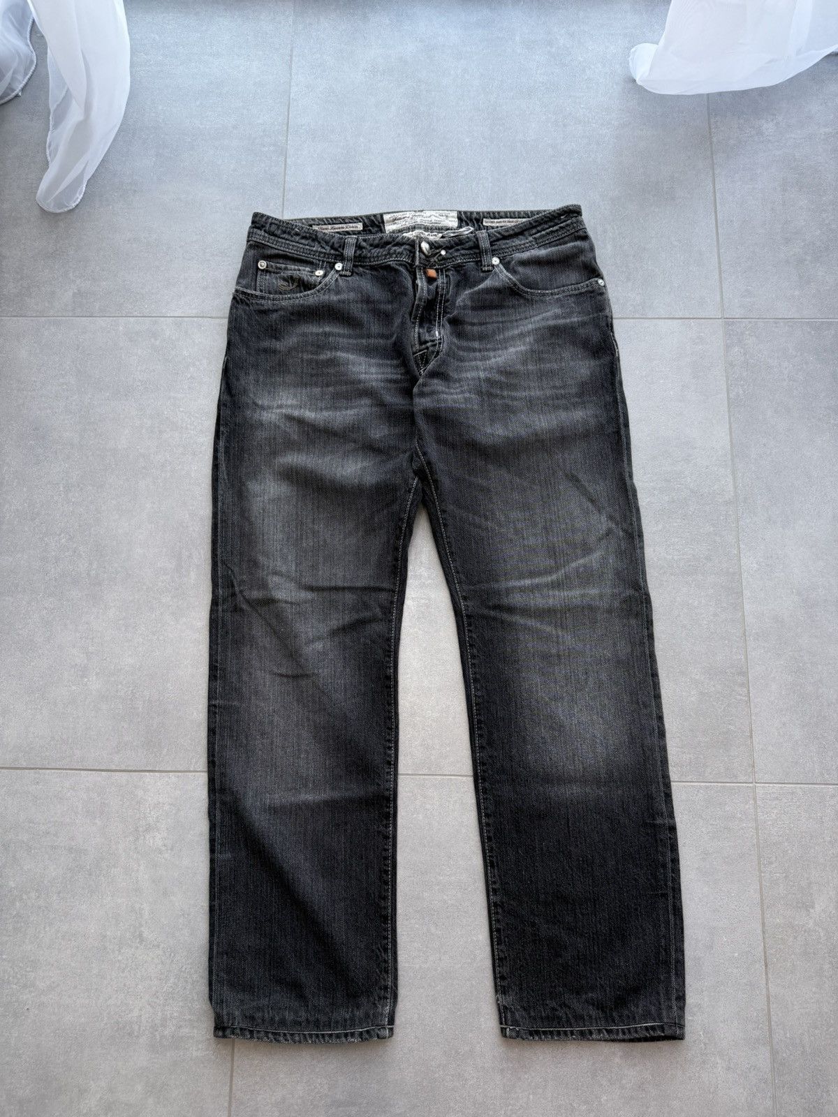 Jacob Cohen vintage Jacob Cohen baggy flared hype washed jeans japanese Size US 36 / EU 52 - 2 Thumbnail