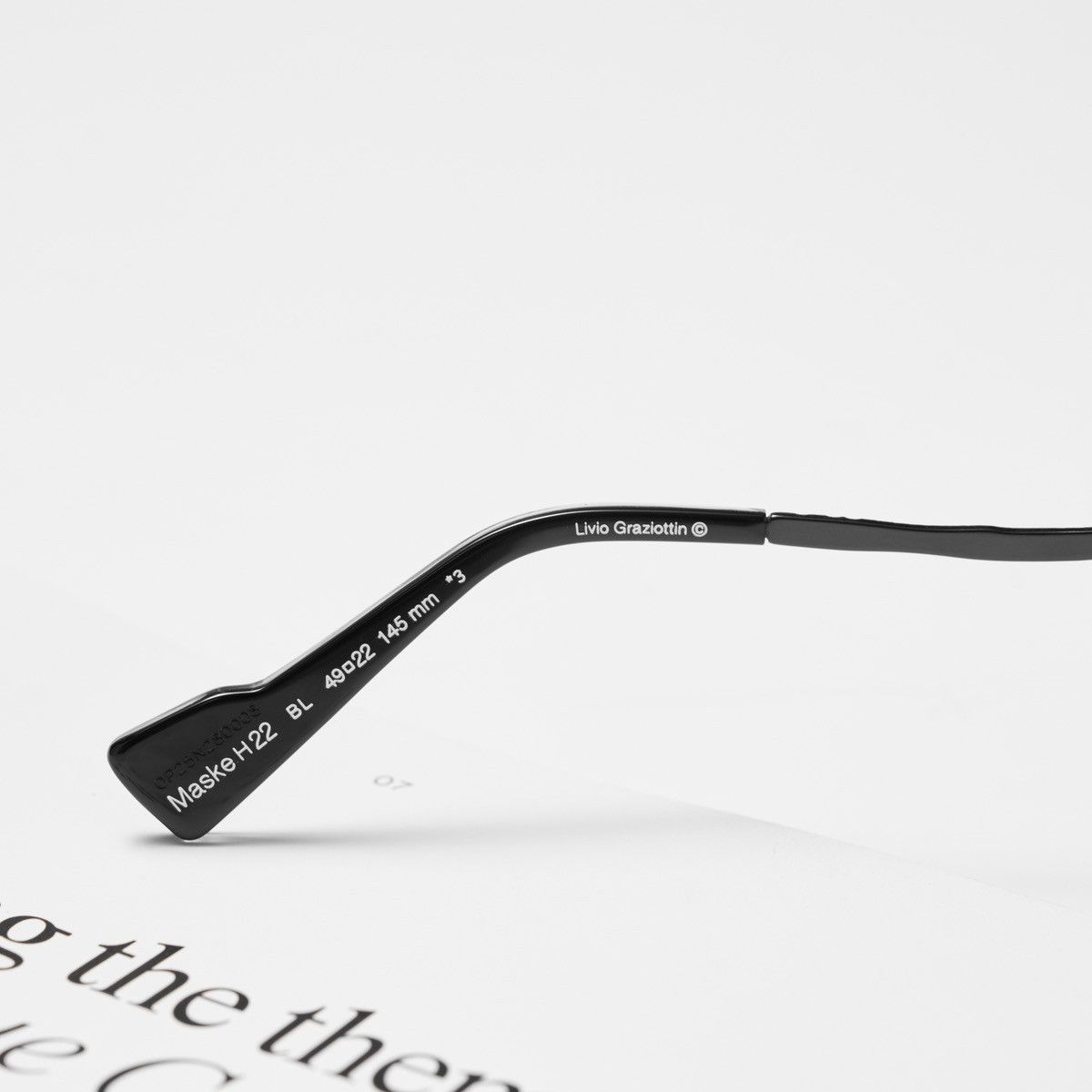 Kuboraum KUBORAUM H22 BL SUNGLASSES Size ONE SIZE - 5 Thumbnail