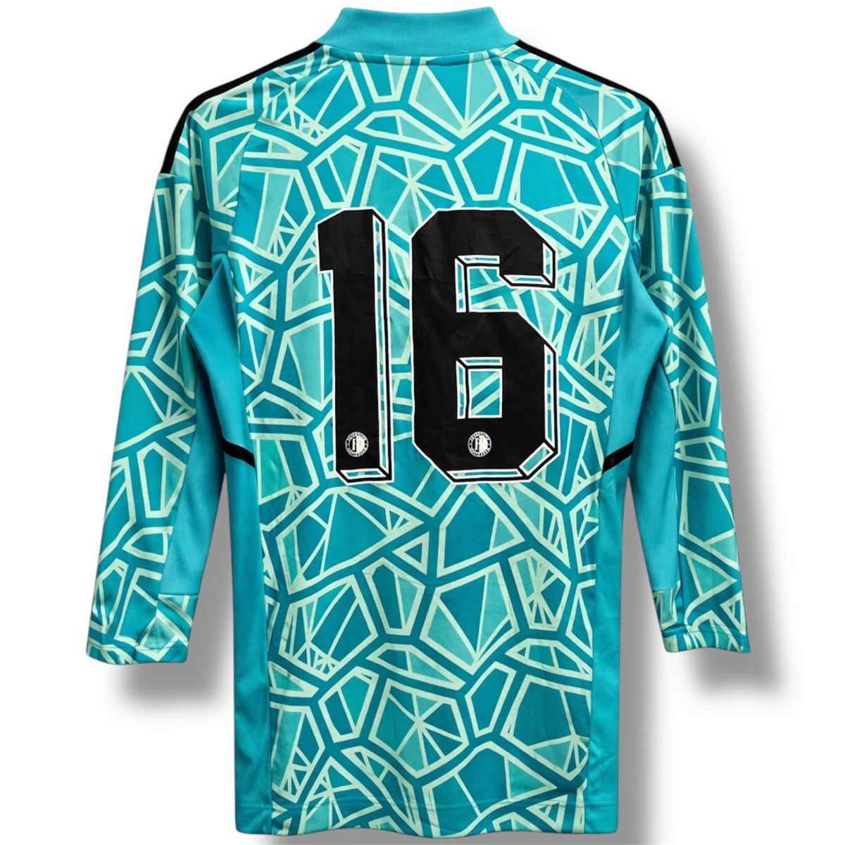 Adidas 2022/23 FEYENOORD ROTTERDAM #16 GO PLAYER ISSUED SOCCERSHIRT Size US S / EU 44-46 / 1 - 1 Thumbnail