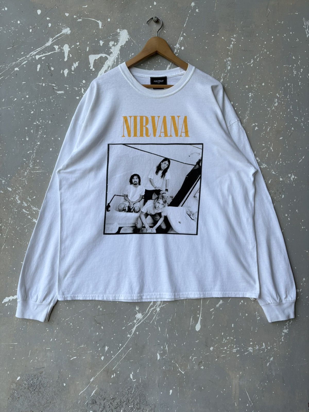 Nirvana Nirvana Band Copyright 2017 Long Sleeve Tshirt Size US XL / EU 56 / 4 - 1 Thumbnail