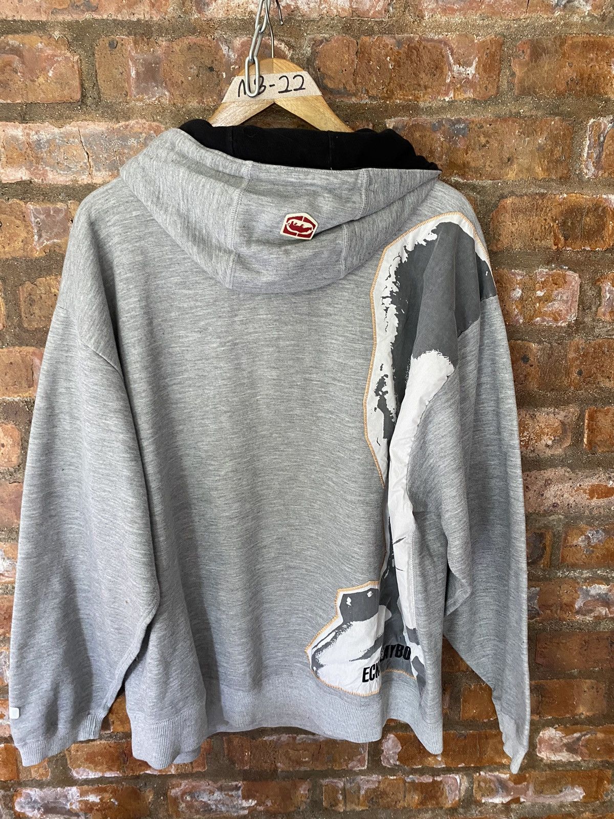 Ecko Unltd. 🔥2000s RARE ECHO x Playboy pin up gril men face hoodie Size US L / EU 52-54 / 3 - 9 Thumbnail