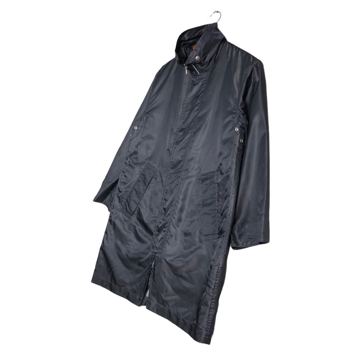 Japanese Brand 🔥Vintage Long Jacket Waxed Design Chaps Ralph Laure Size US S / EU 44-46 / 1 - 2 Thumbnail