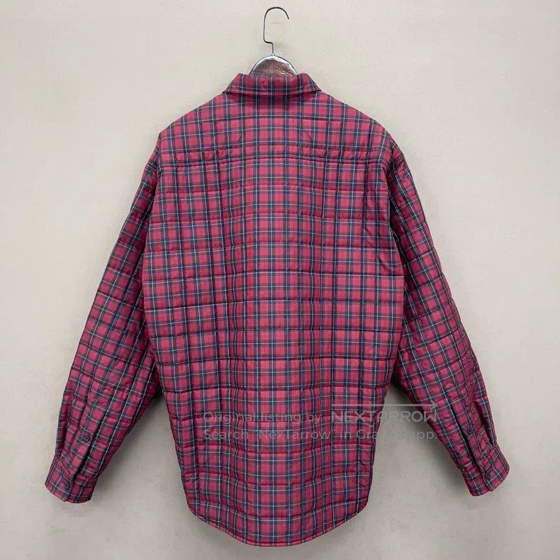 Balenciaga Balenciaga Red and Black Plaid Cotton Jacket Size US S / EU 44-46 / 1 - 2 Thumbnail