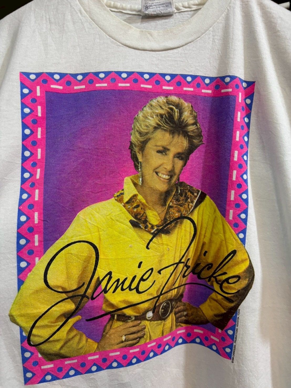Band Tees Vintage Janie fricke Size US XL / EU 56 / 4 - 6 Thumbnail