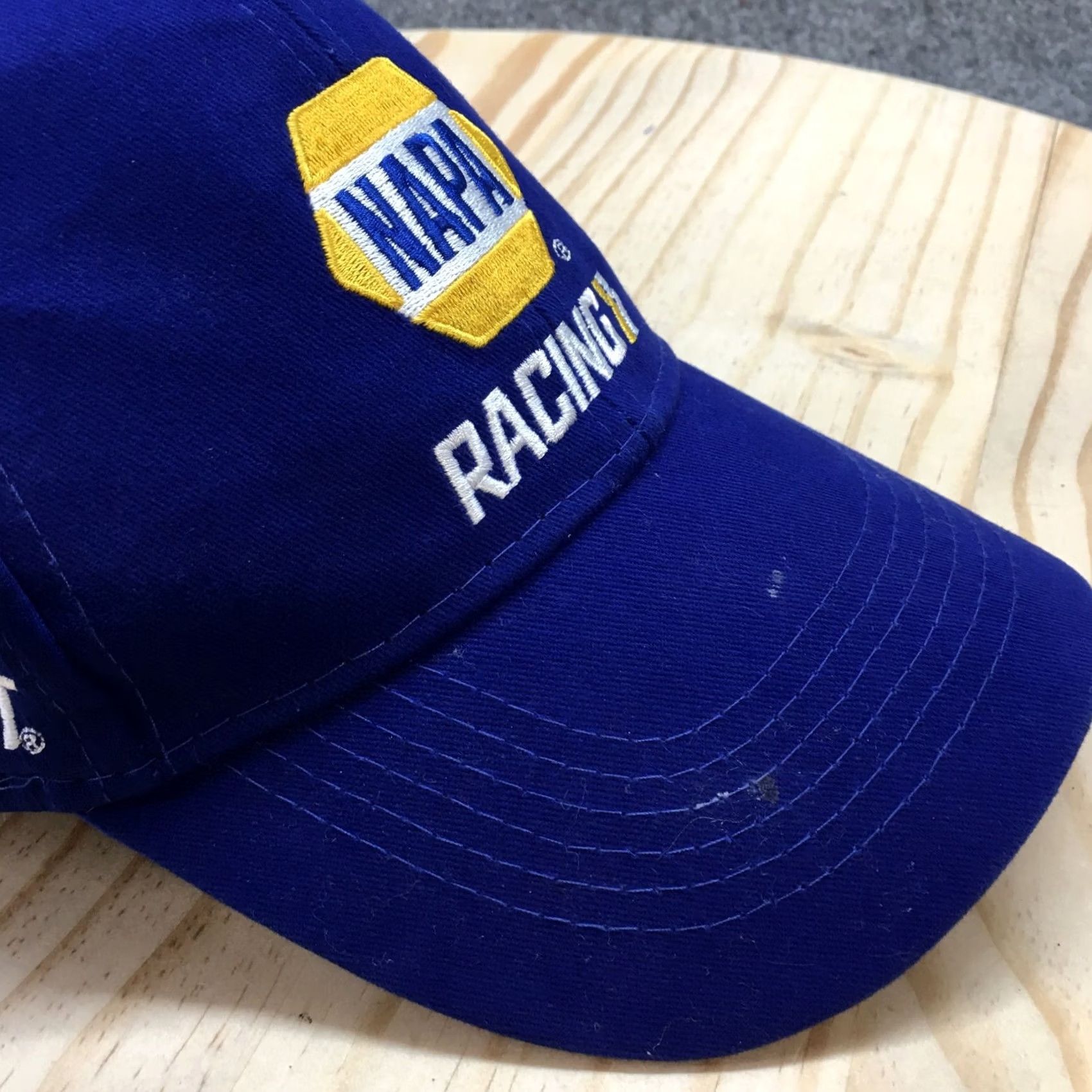 Vintage NAPA Racing Chase Elliott Baseball Cap Mens Blue OS Curved Brim Embroidered Logo Size ONE SIZE - 7 Thumbnail