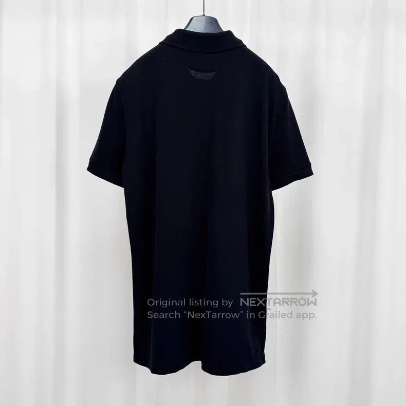 Tom Ford Tom Ford Black Embroidered Letter 'P' Polo Short Sleeve Size US L / EU 52-54 / 3 - 2 Thumbnail