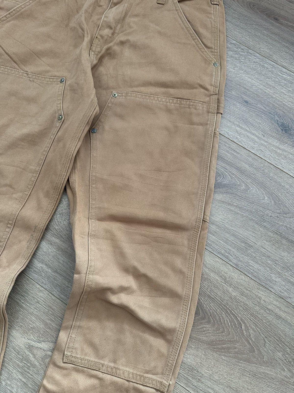 Carhartt 🔥VINTAGE CARHARTT DOUBLE KNEE CARPENTER WORK PANTS BAGGY🔥 Size US 34 / EU 50 - 7 Thumbnail