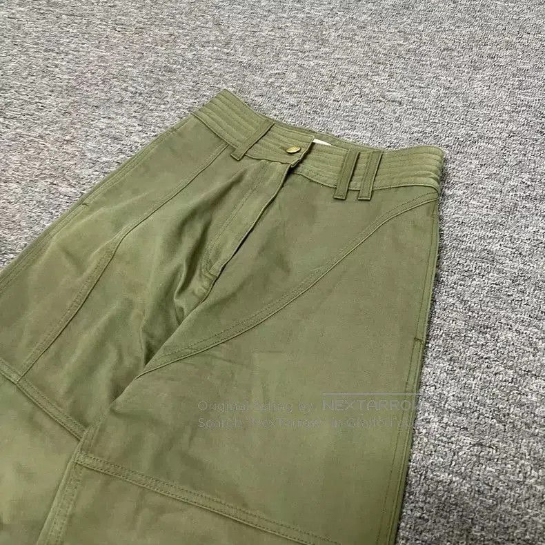 Loewe Loewe Green Cargo Pants Size 32. Size US 32 / EU 48 - 4 Thumbnail